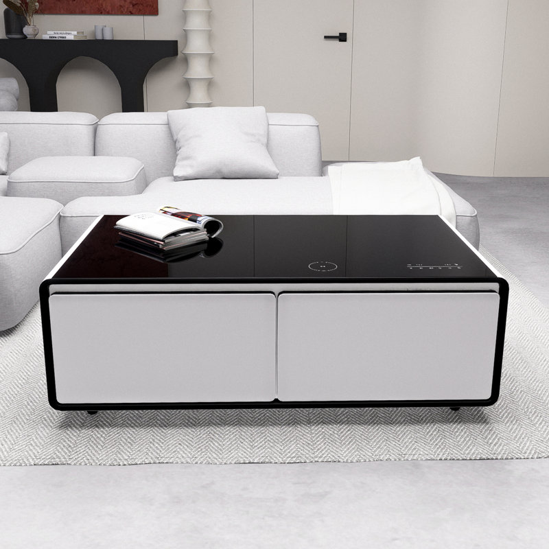 Livtab Smart Coffee Table with Fridge and Speakers Wayfair
